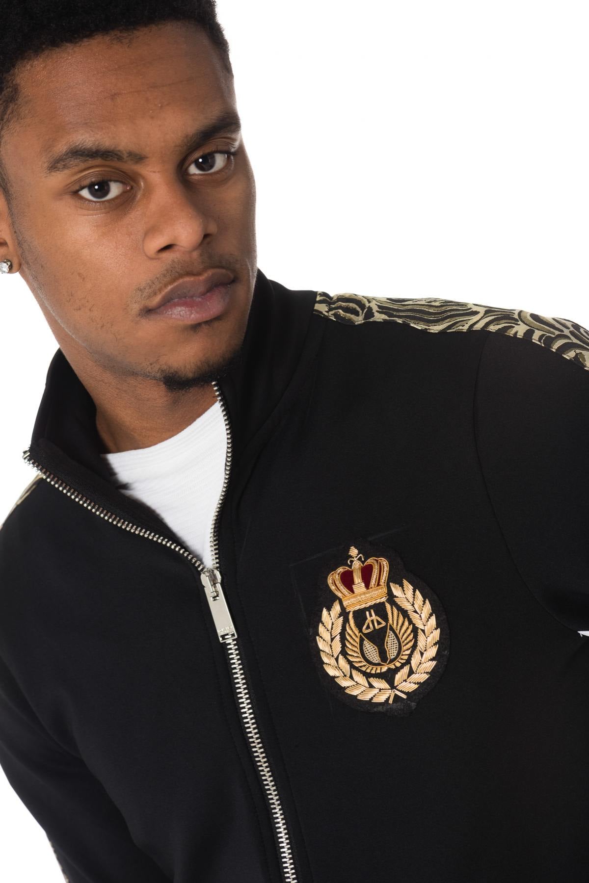 Black and gold track jacket - Image n°5