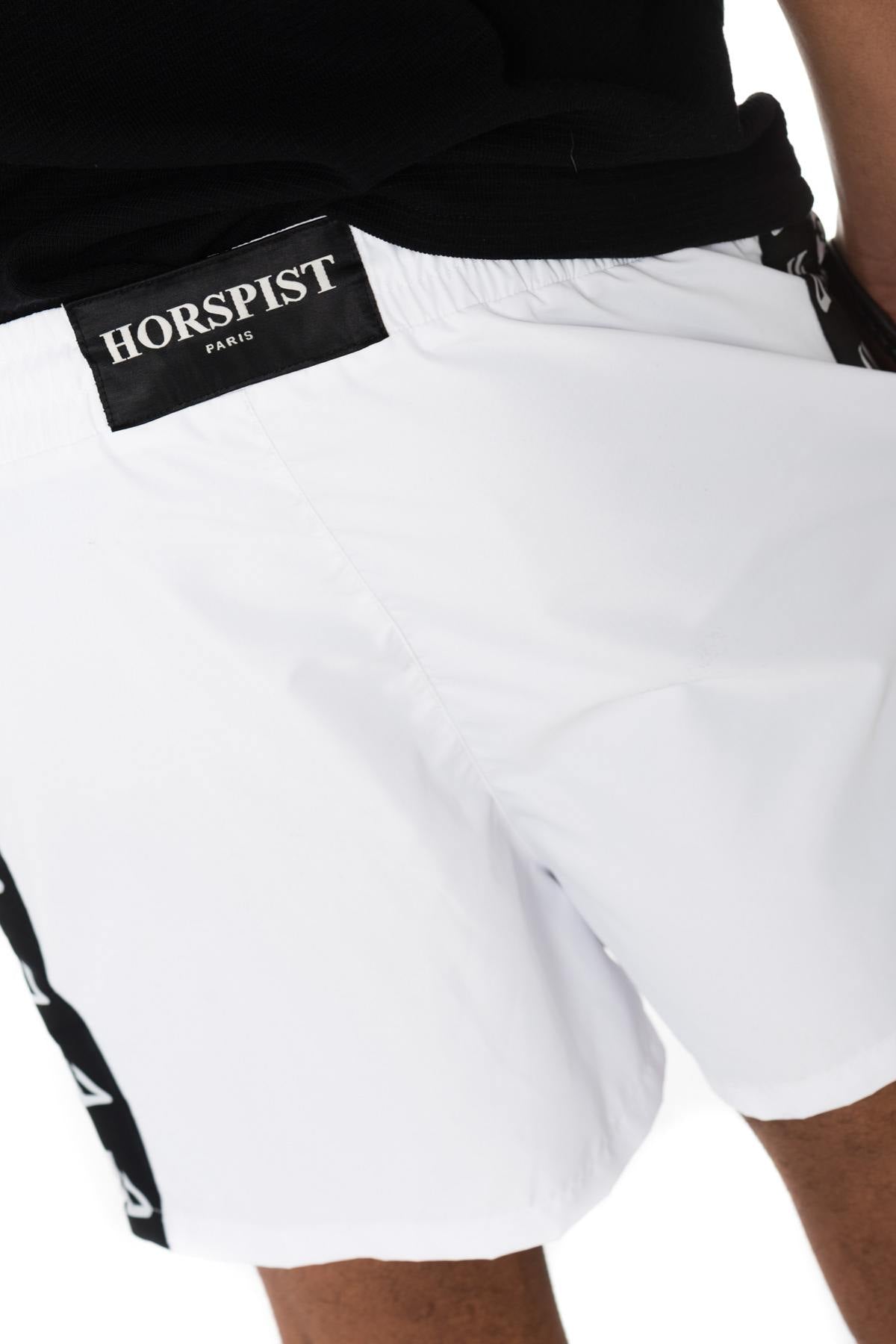 White printed swim shorts - Image n°5