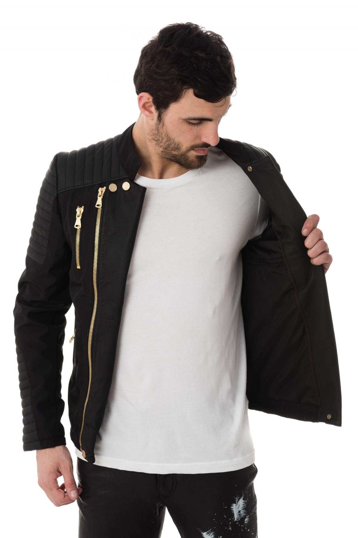 Horpist men's bi-material jacket - Image n°4