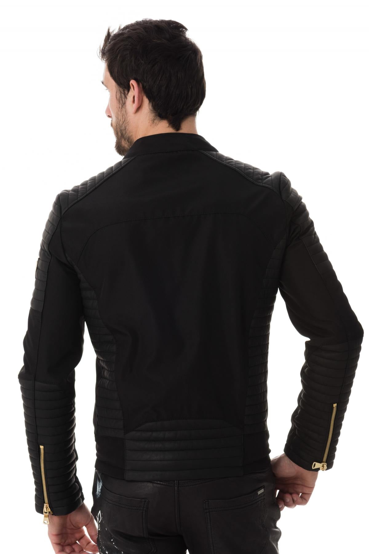 Horpist men's bi-material jacket - Image n°5