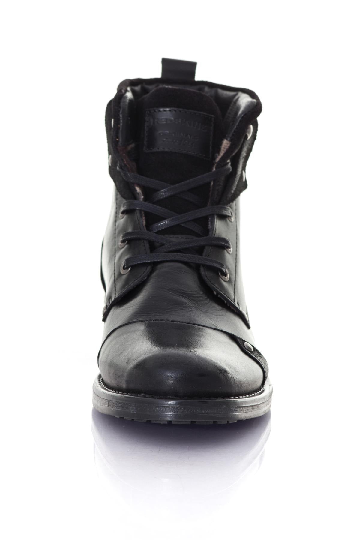  Black leather boots - Image n°5