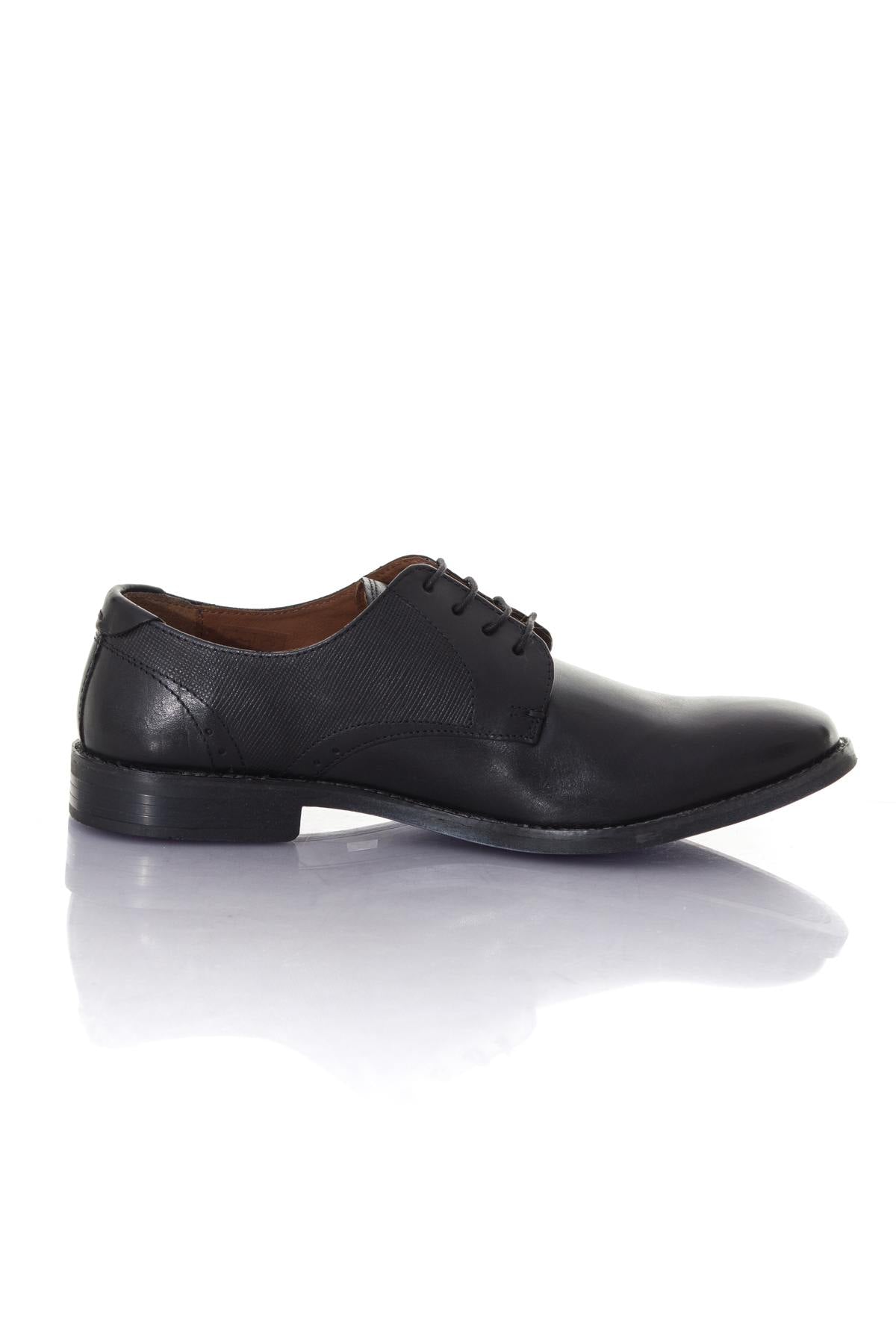 Black leather dress shoes - Image n°2