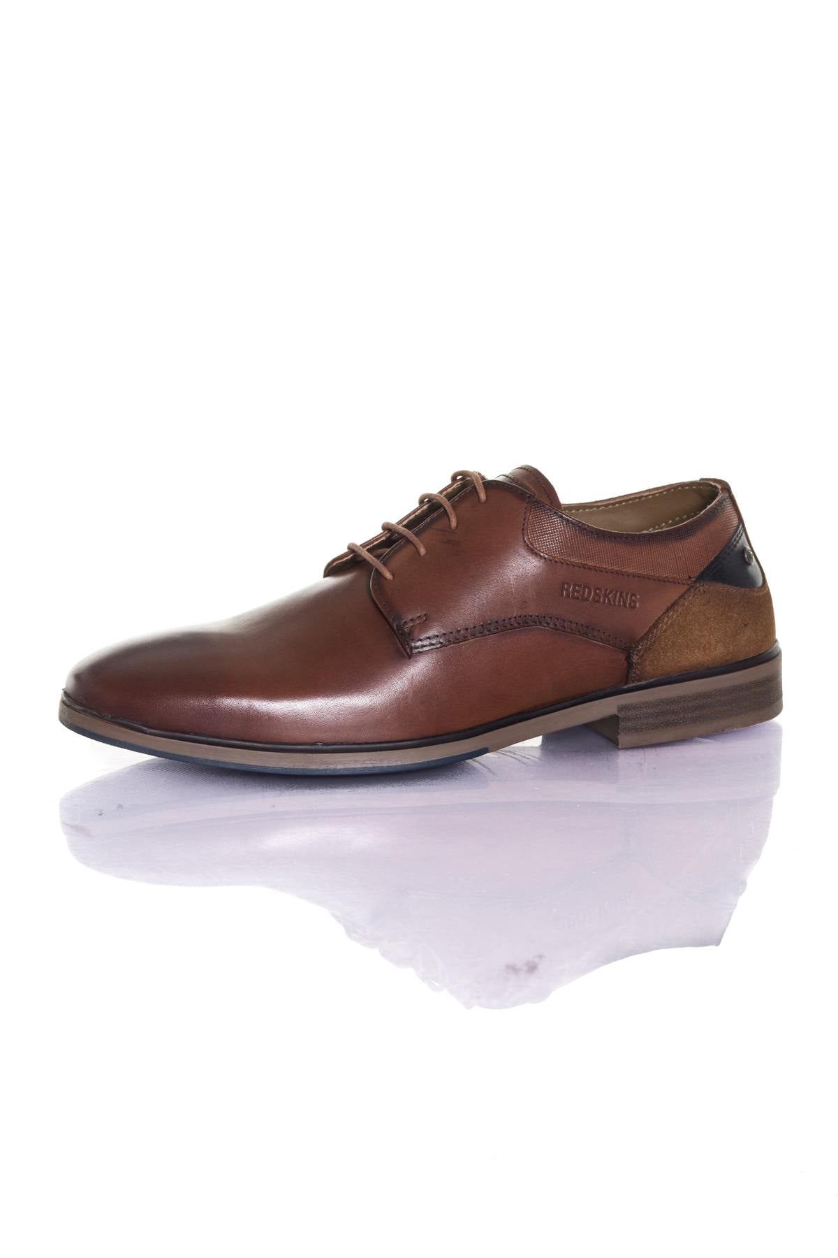 Redskins cognac leather derbies - Image n°7