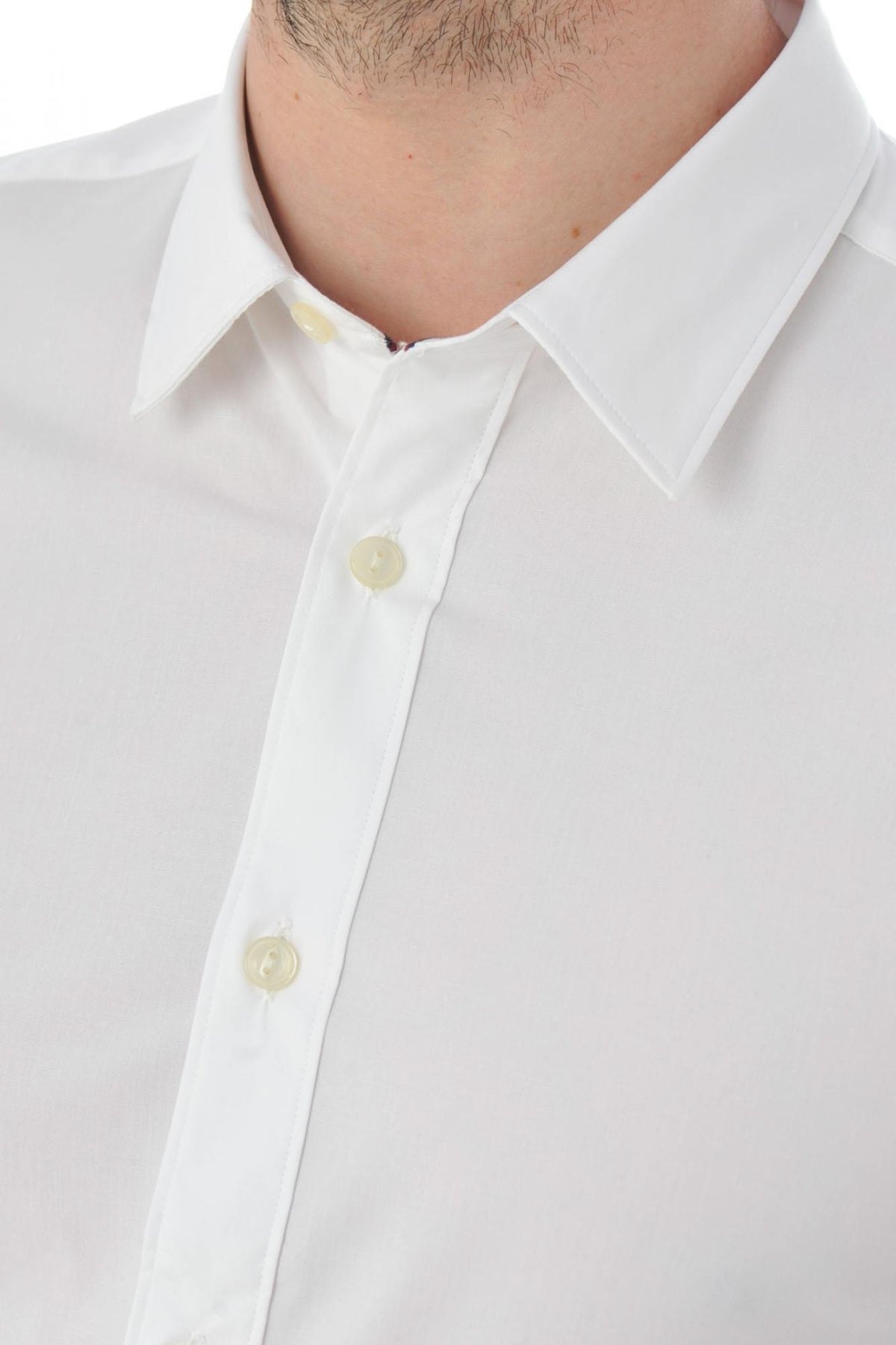 Elegant white Chevignon shirt - Image n°4