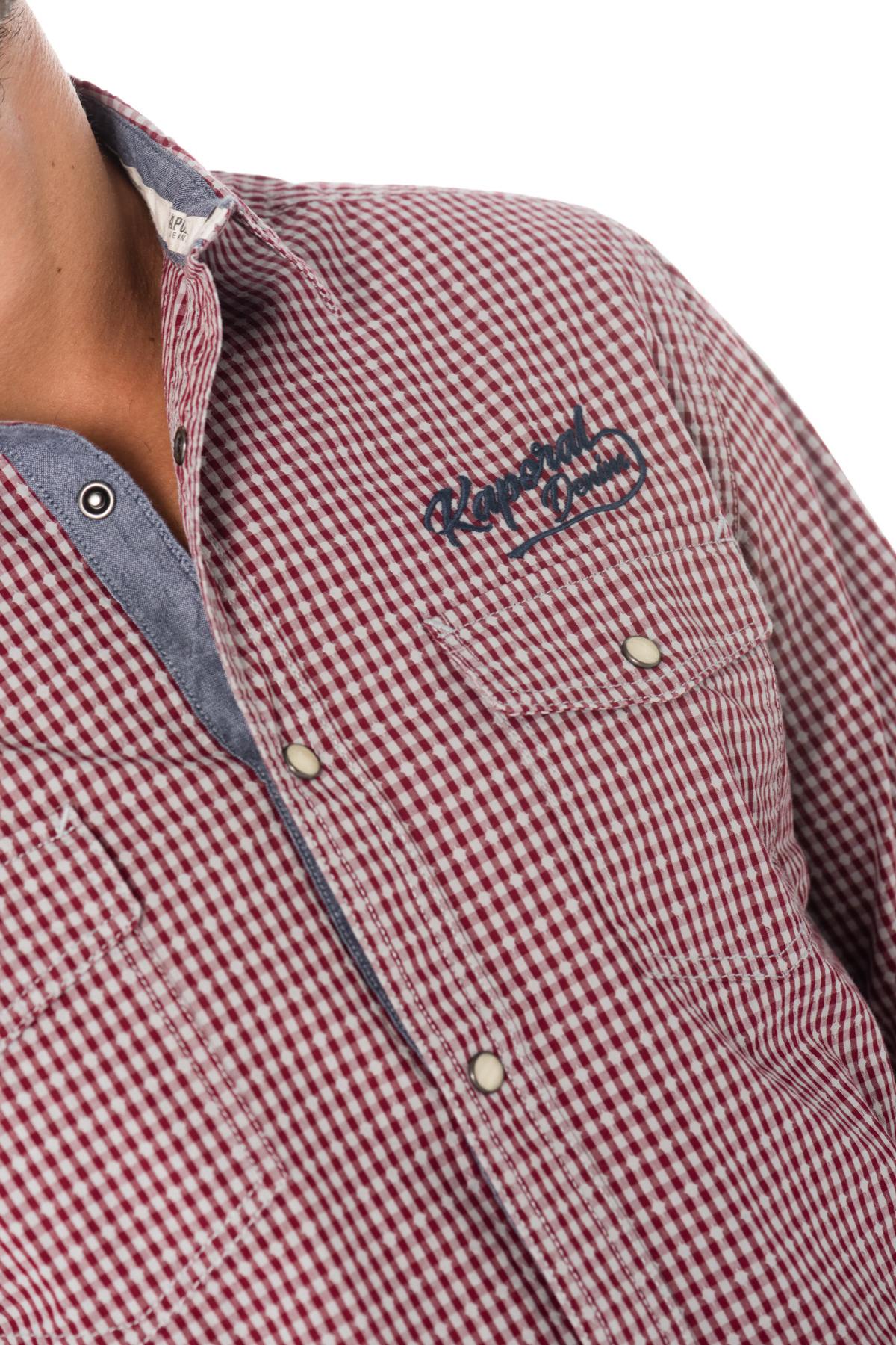 Kaporal red gingham shirt - Image n°3