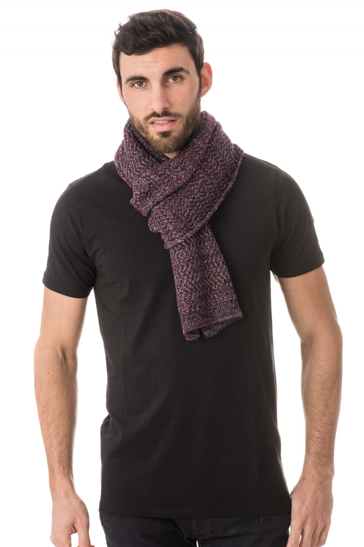 Kaporal heather purple scarf for Men - Image n°1