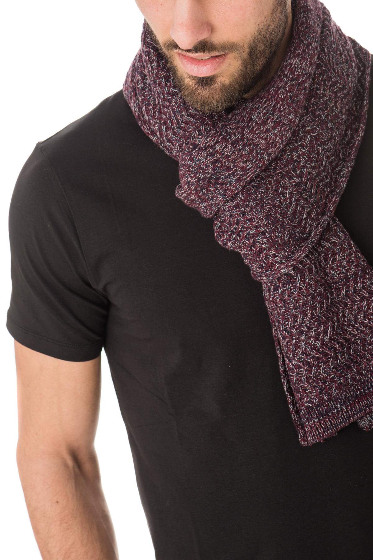 Kaporal heather purple scarf for Men - Image n°2