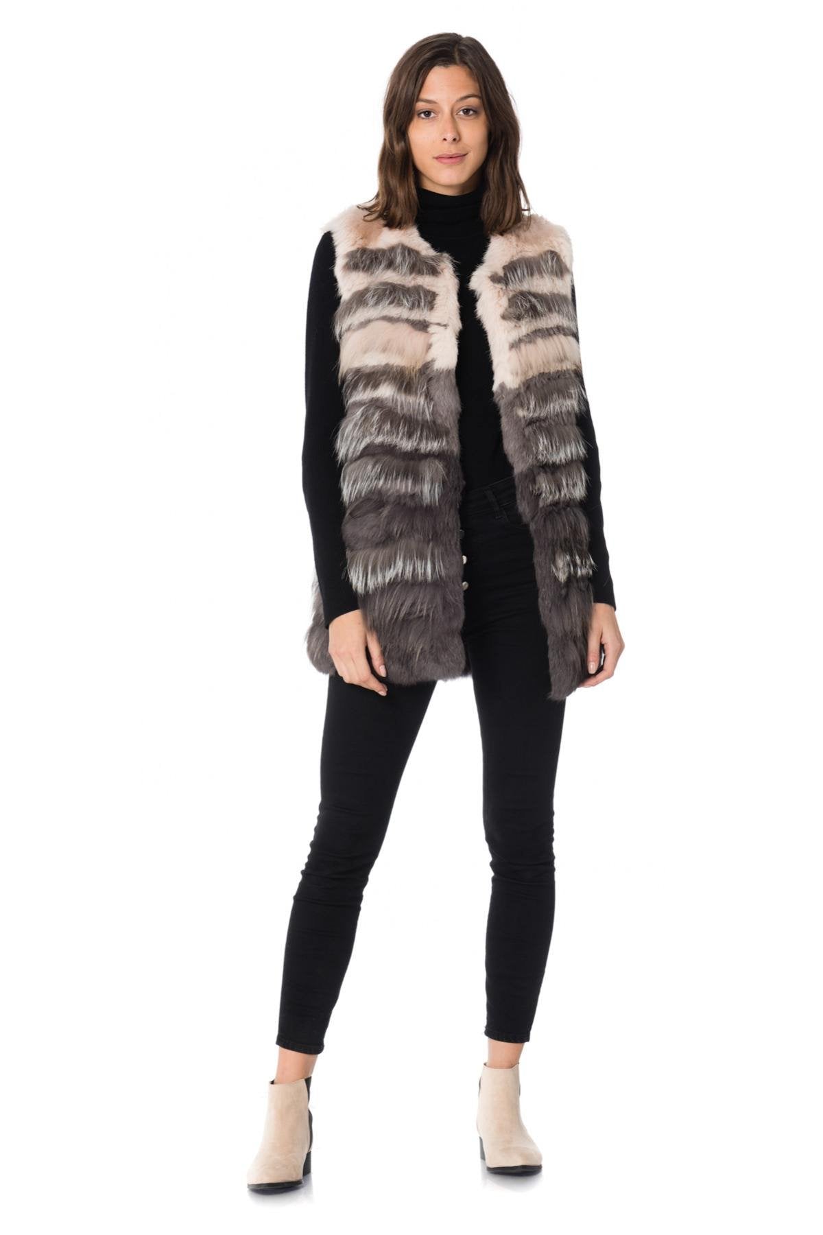 Oakwood Fur Sleeveless Vest - Image n°2