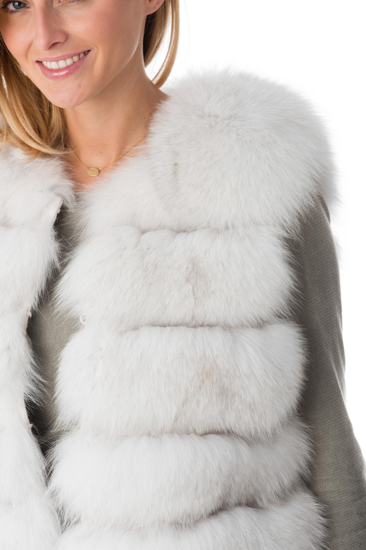 Giovanni Wilma Women's Fur Light Gray - Image n°6