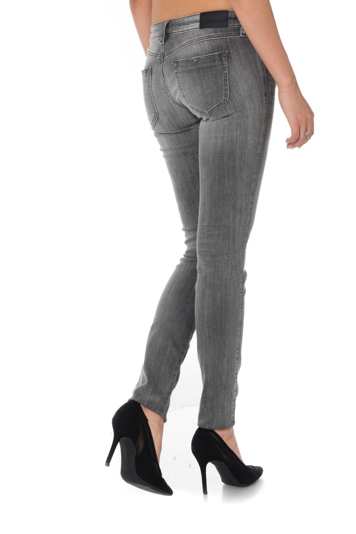 Diesel women's washed gray jeans - Image n°3