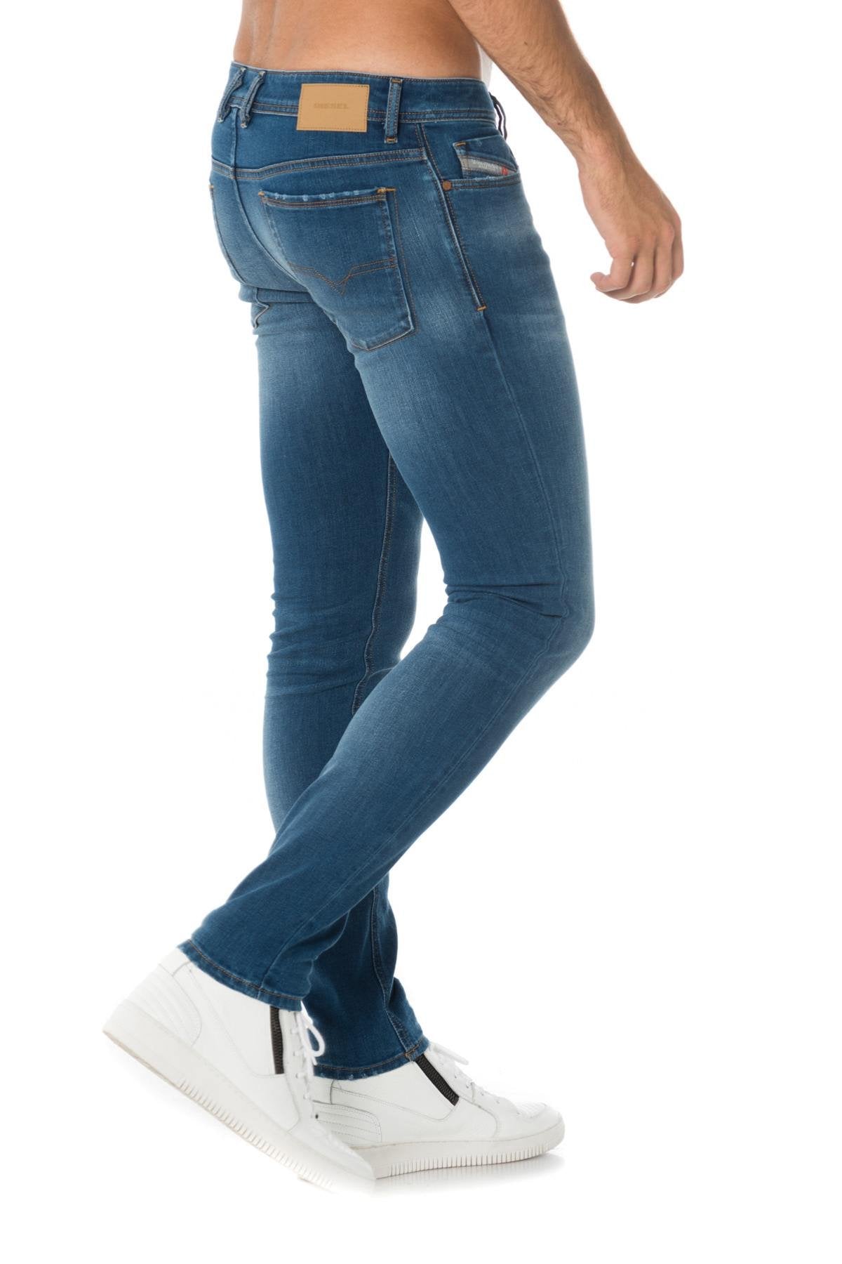 Diesel men's slim blue jeans - Image n°2