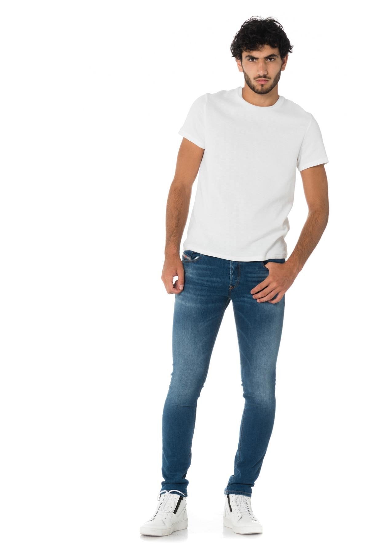 Diesel men's slim blue jeans - Image n°4