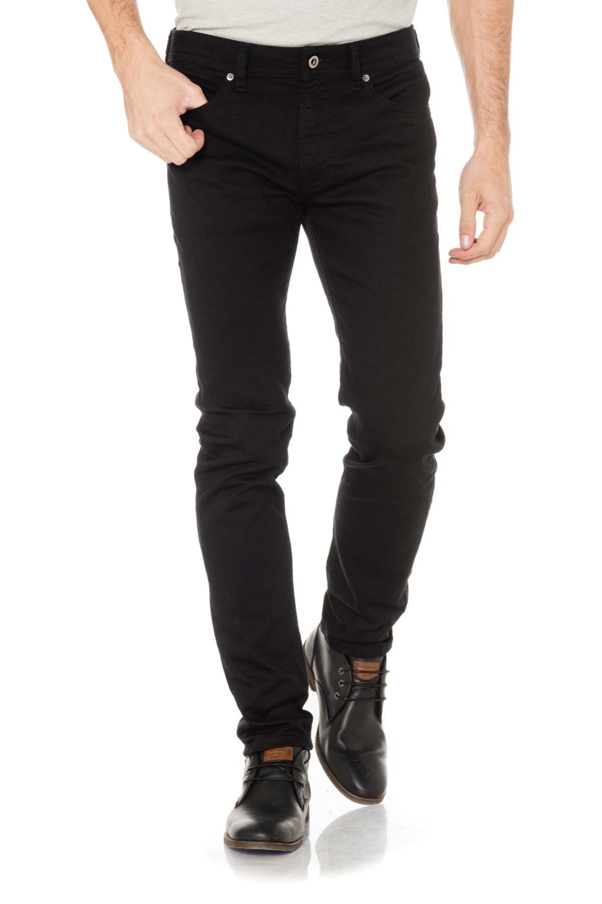 Classic and trendy black Diesel jeans for men - Image n°3