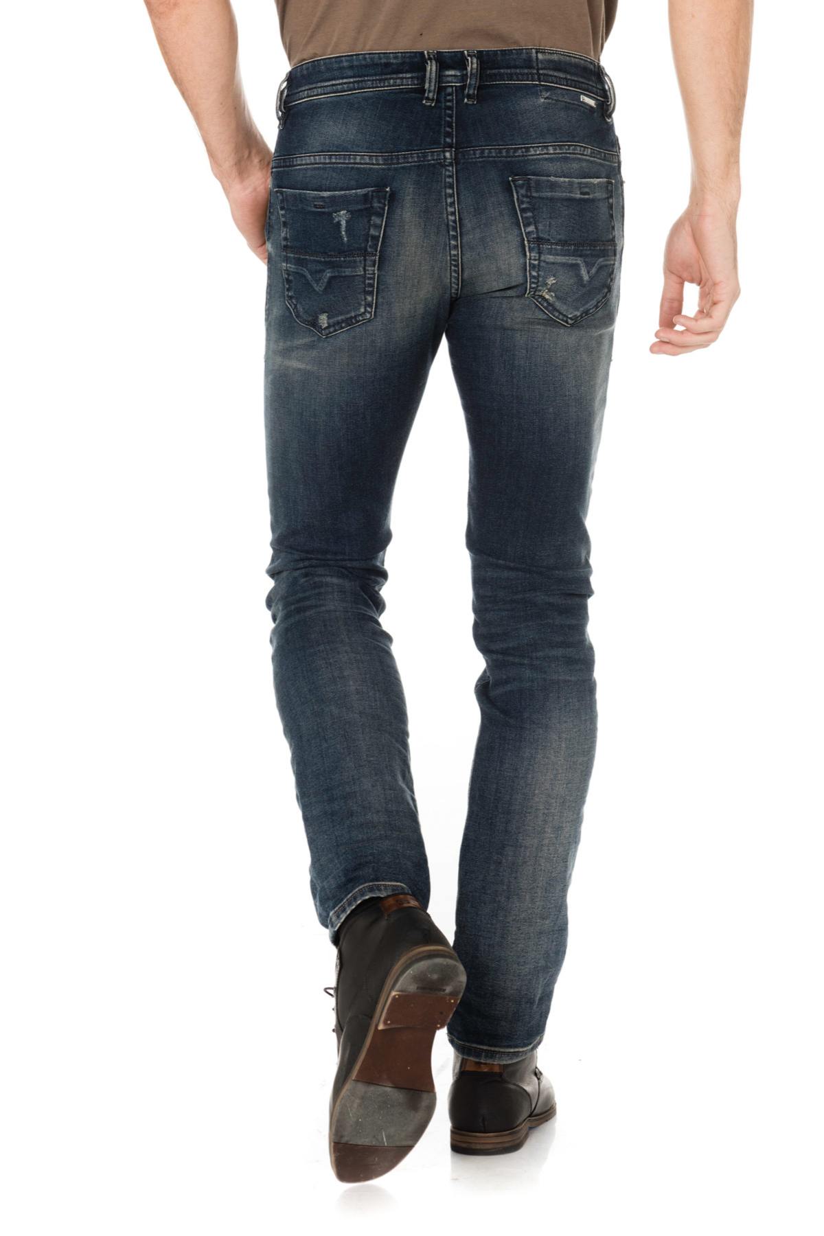 Diesel men's faded blue jeans - Image n°2