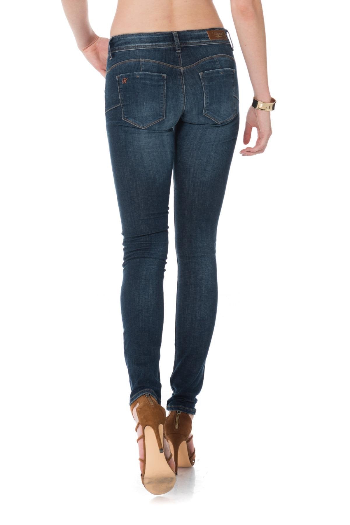 Kaporal women's push-up jeans with worn effect - Image n°8