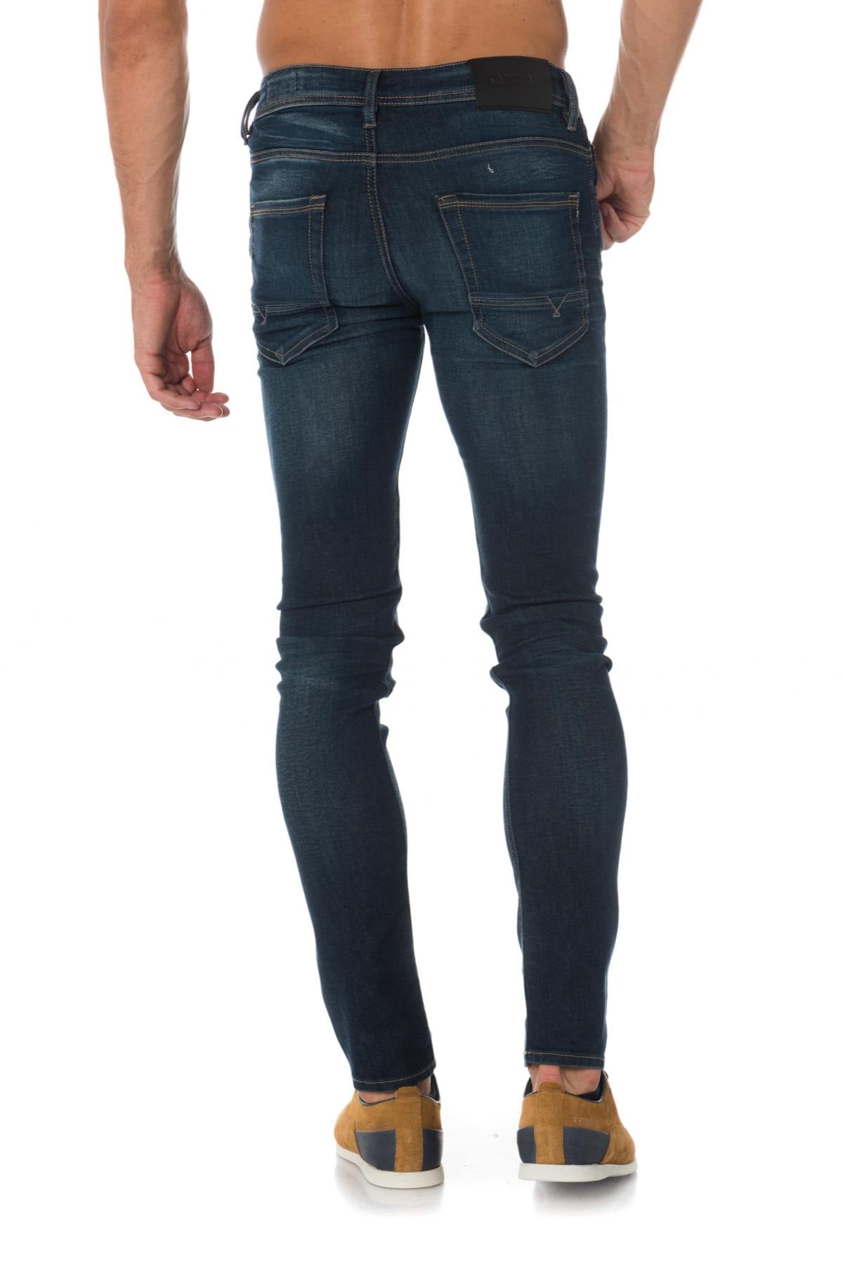 Kaporal men's used skinny jeans - Image n°7