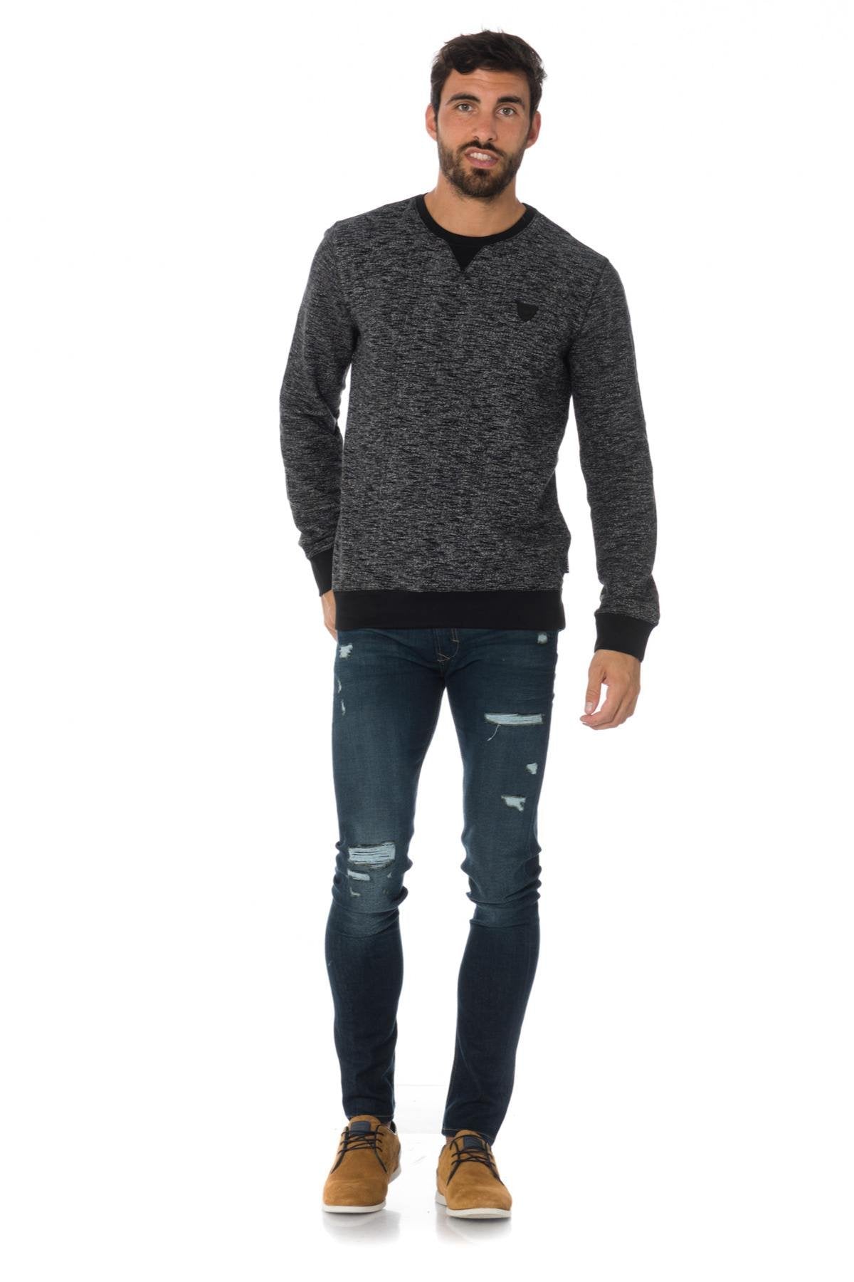 Kaporal men's used skinny jeans - Image n°5