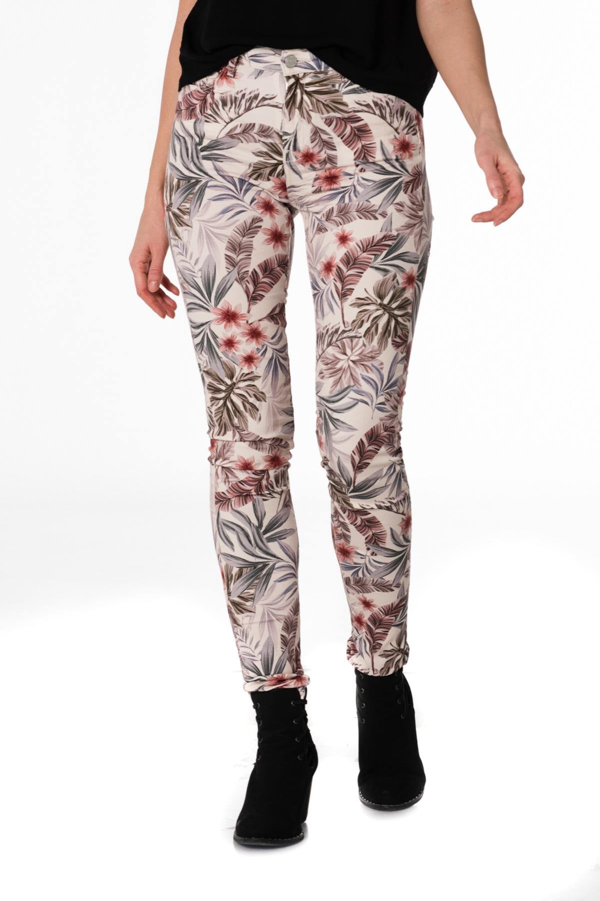 Flower print jeans - Image n°8