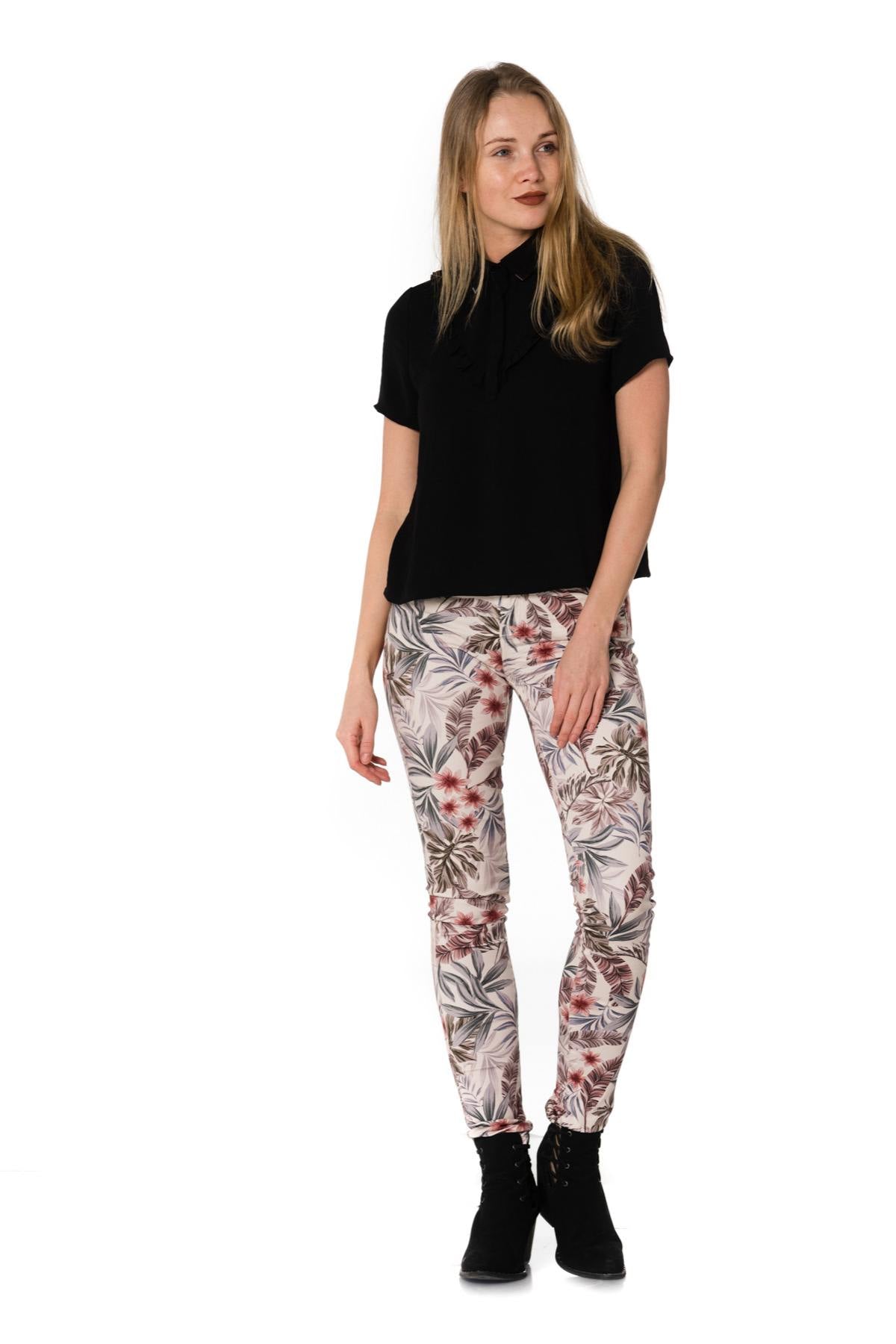 Flower print jeans - Image n°12