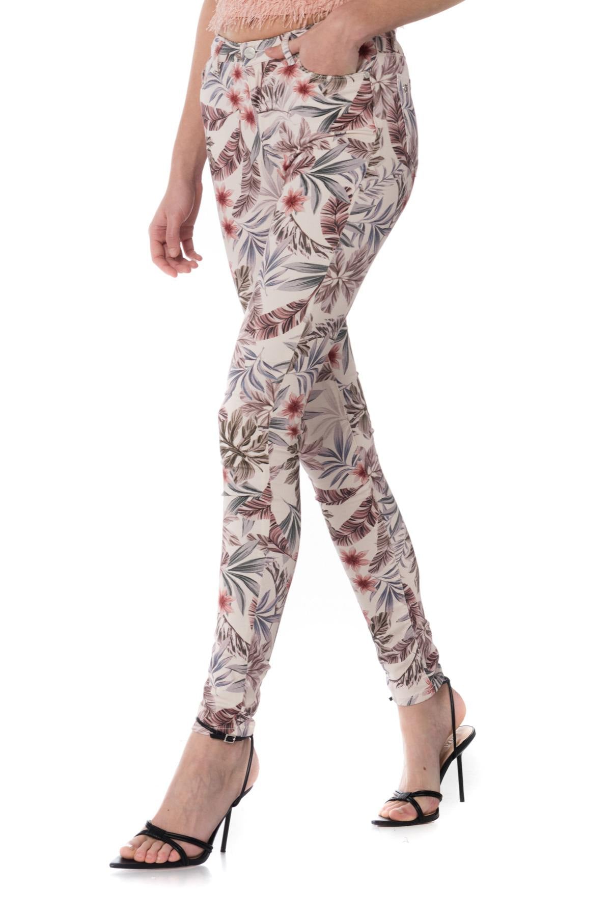 Flower print jeans - Image n°1