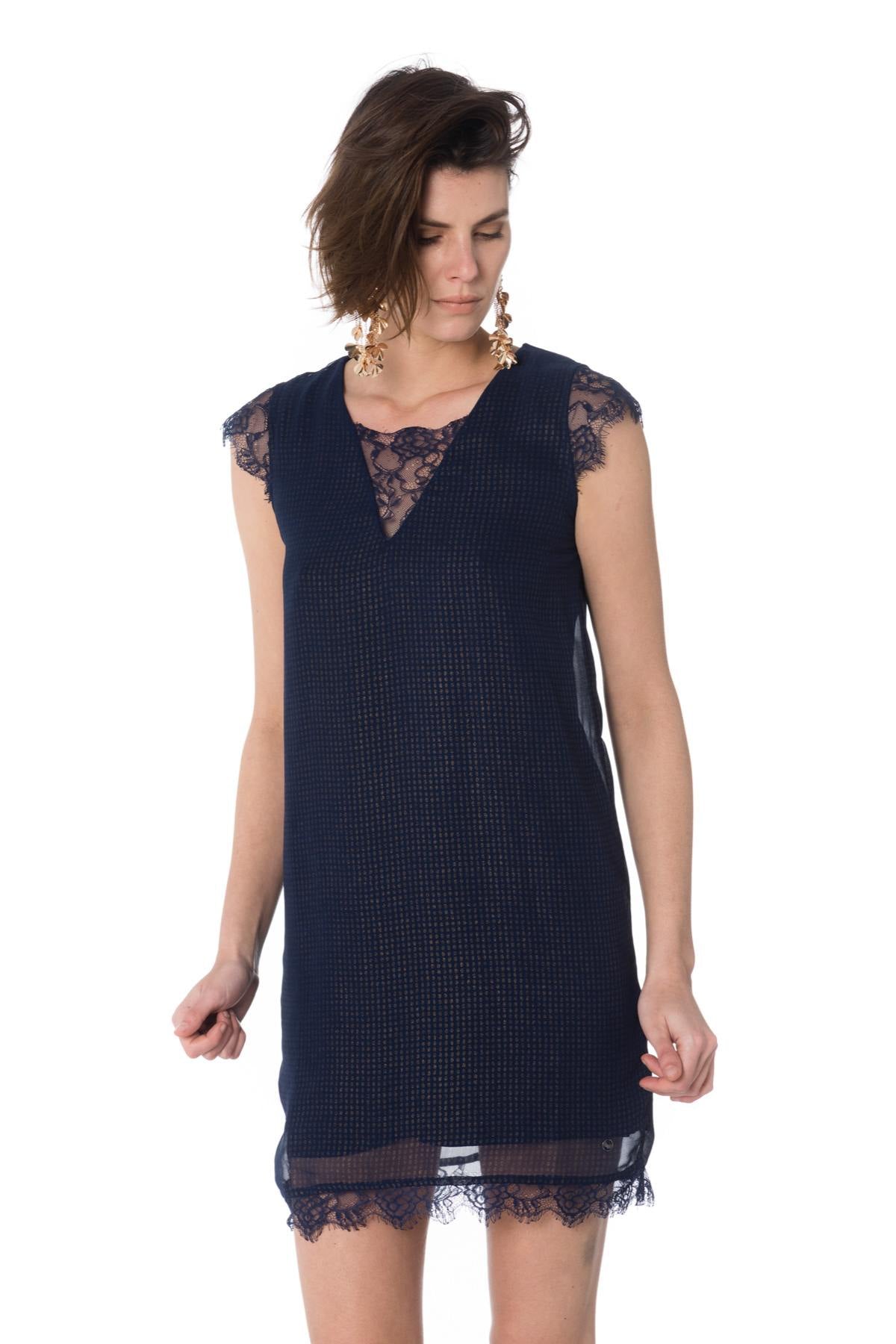 women's navy blue dress fecil overseas - Image n°5