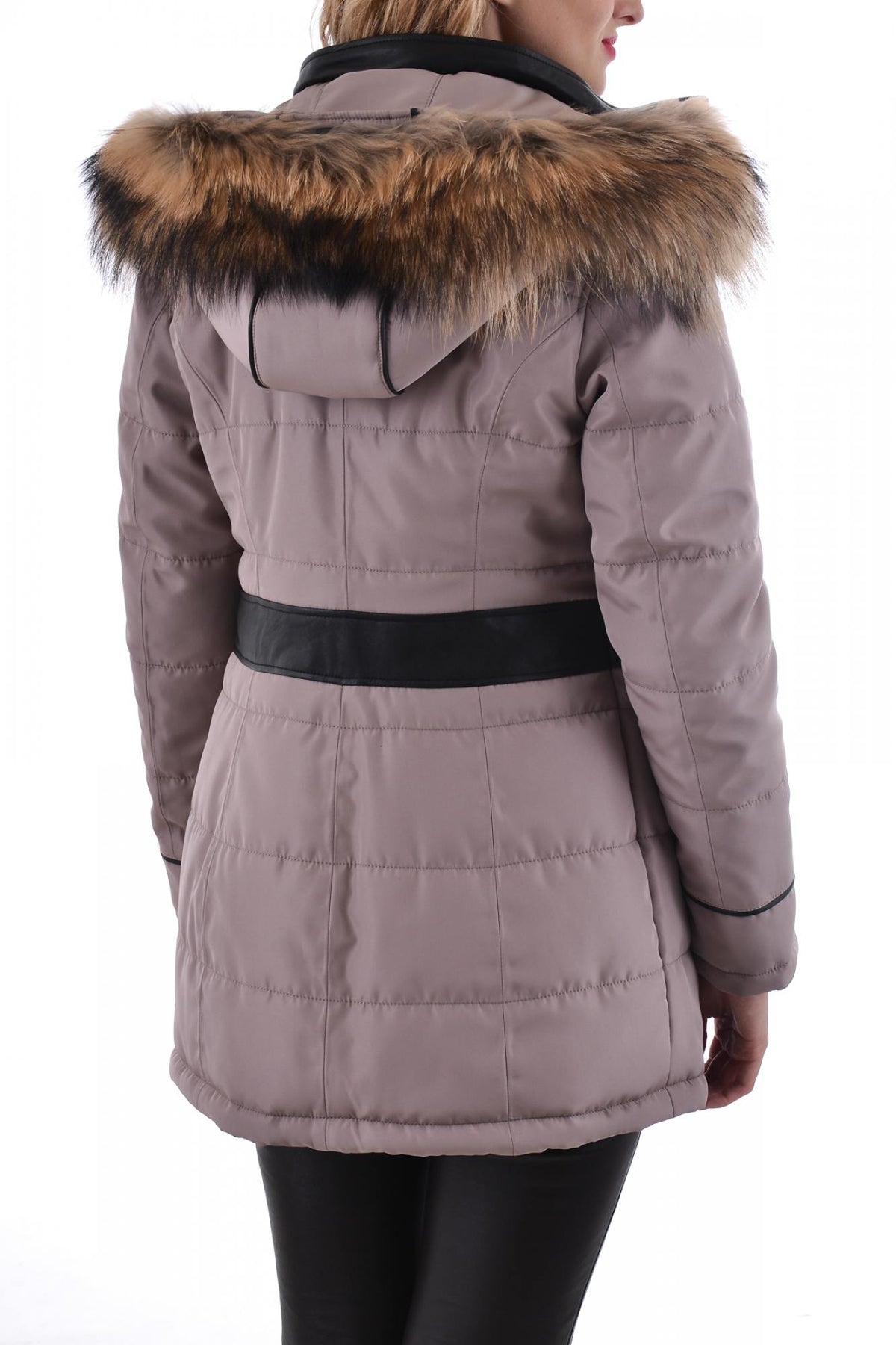 Oakwood down jacket in beige polyester - Image n°3