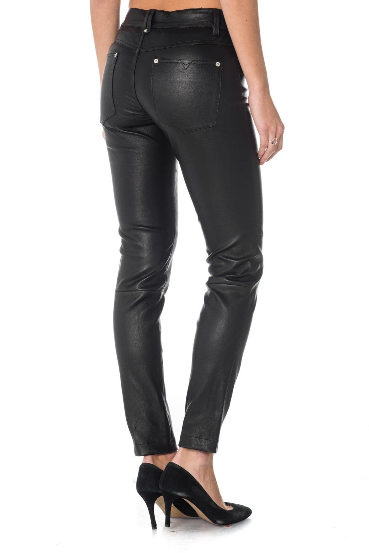 Diesel women's lambskin pants - Image n°5