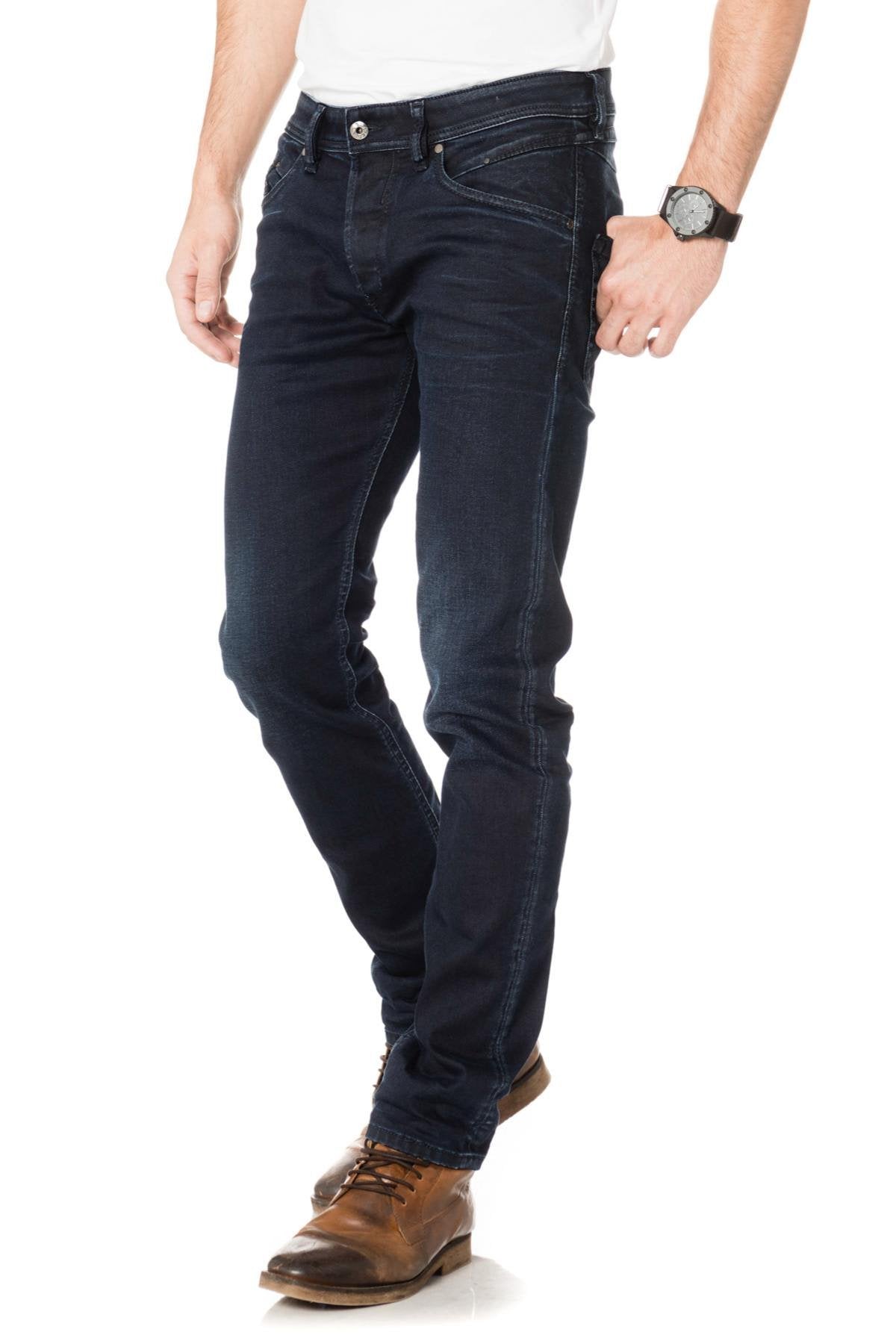 Diesel dark blue jeans for men - Image n°3