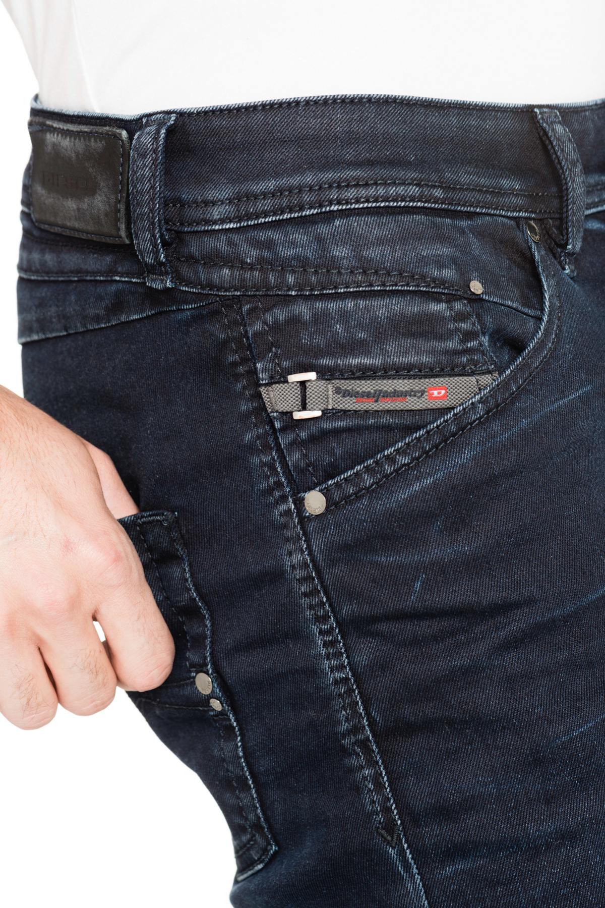 Diesel dark blue jeans for men - Image n°6