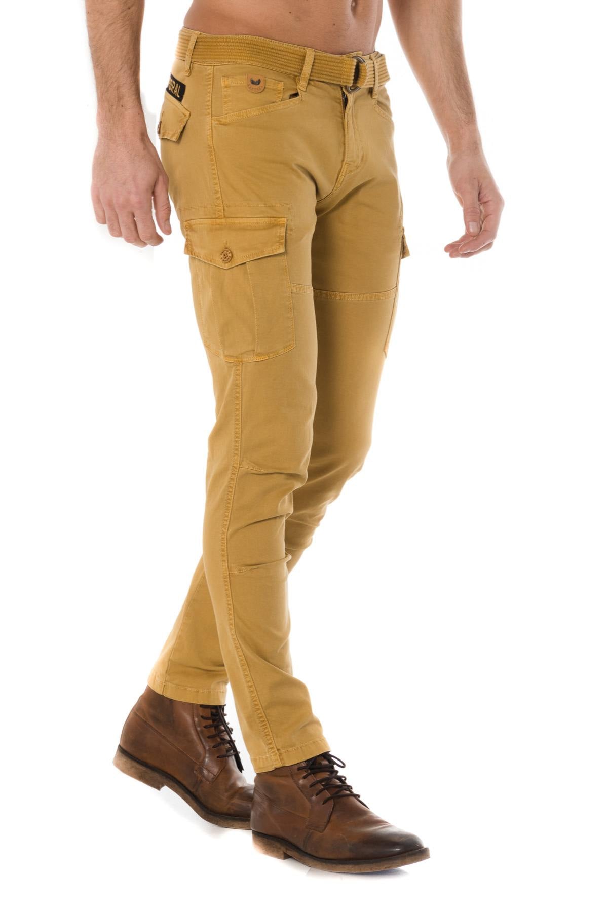 Men's honey yellow battle pants - Image n°6