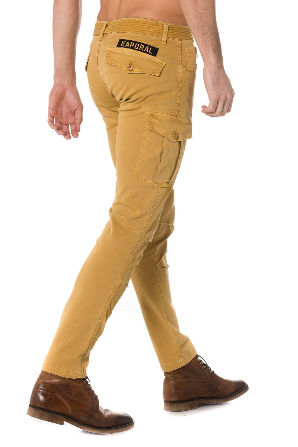 Men's honey yellow battle pants - Image n°2