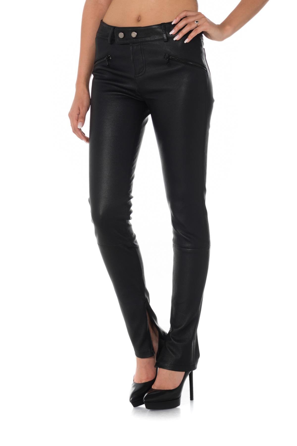 Oakwood women's sheepskin leather pants - Image n°7