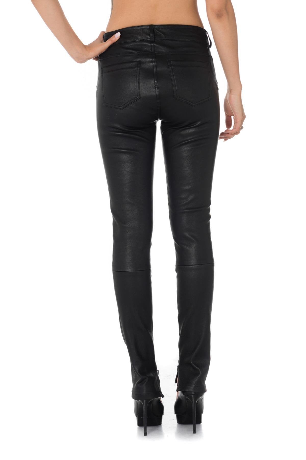 Oakwood women's sheepskin leather pants - Image n°5