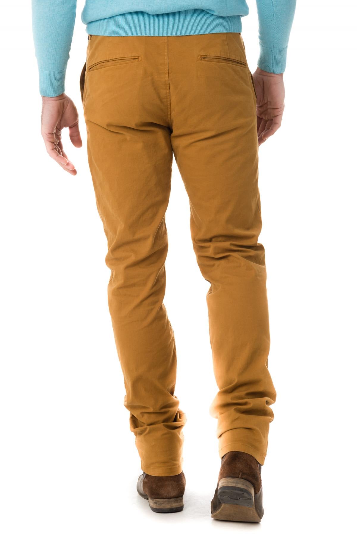 Scotch & Soda men's chinos light camel - Image n°2