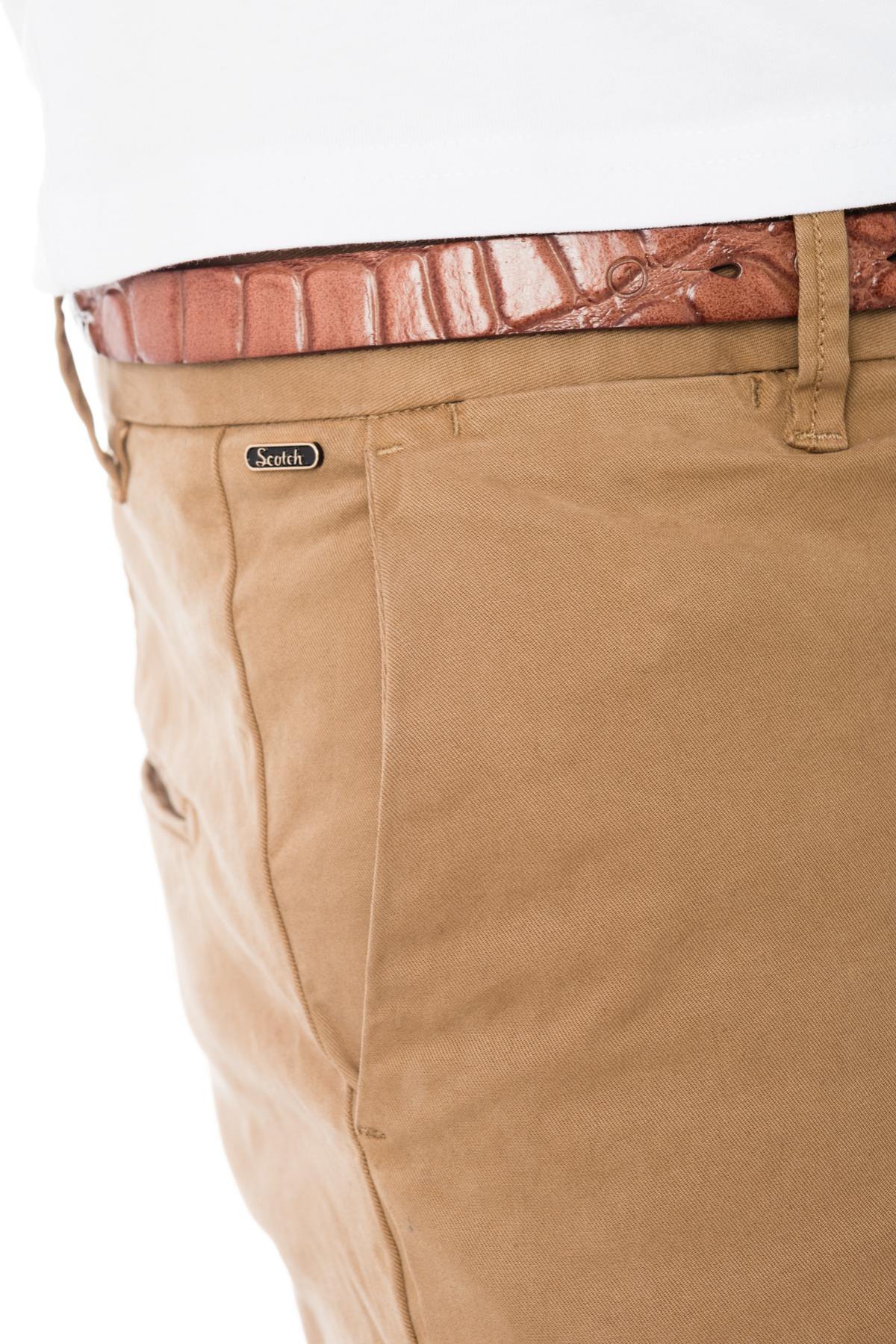 Camel chino pants - Image n°4