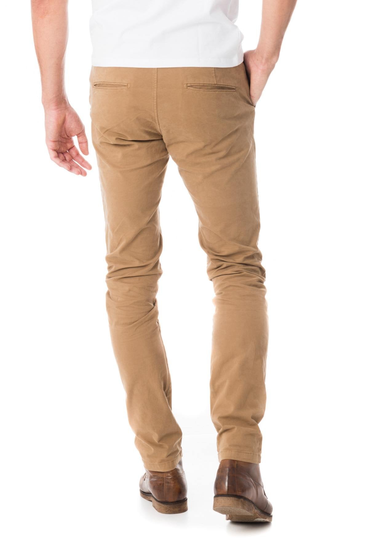 Camel chino pants - Image n°2