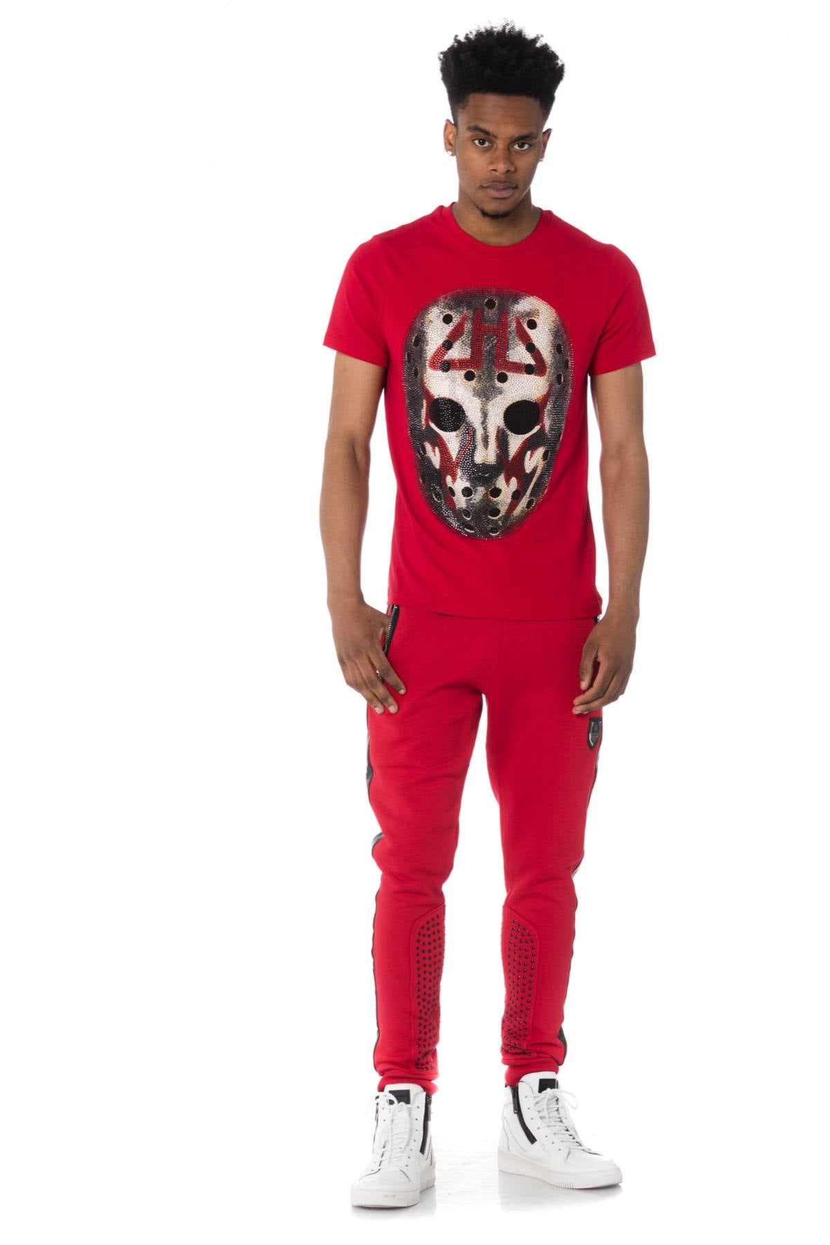 Red Horspist jogging pants - Image n°5