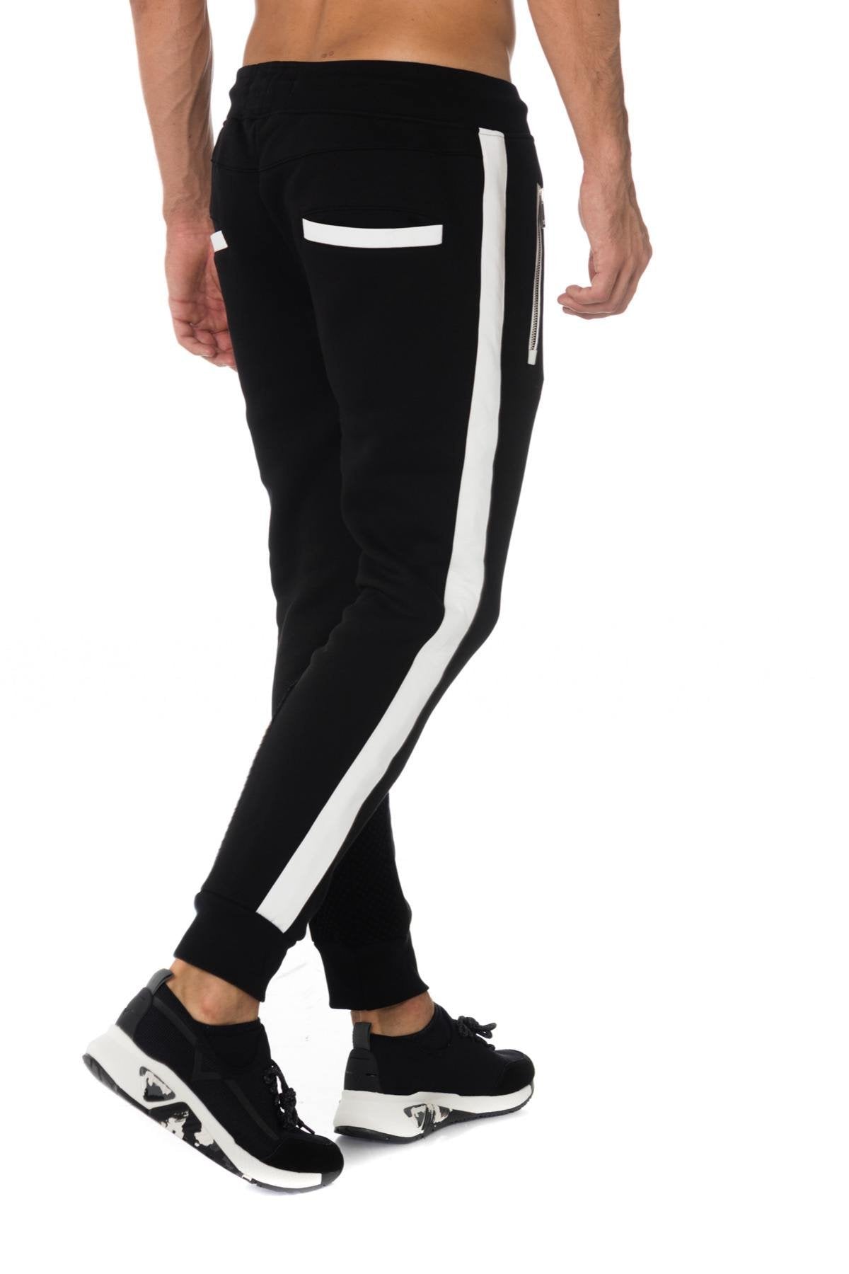 Black/White Horspist Joggers - Image n°2