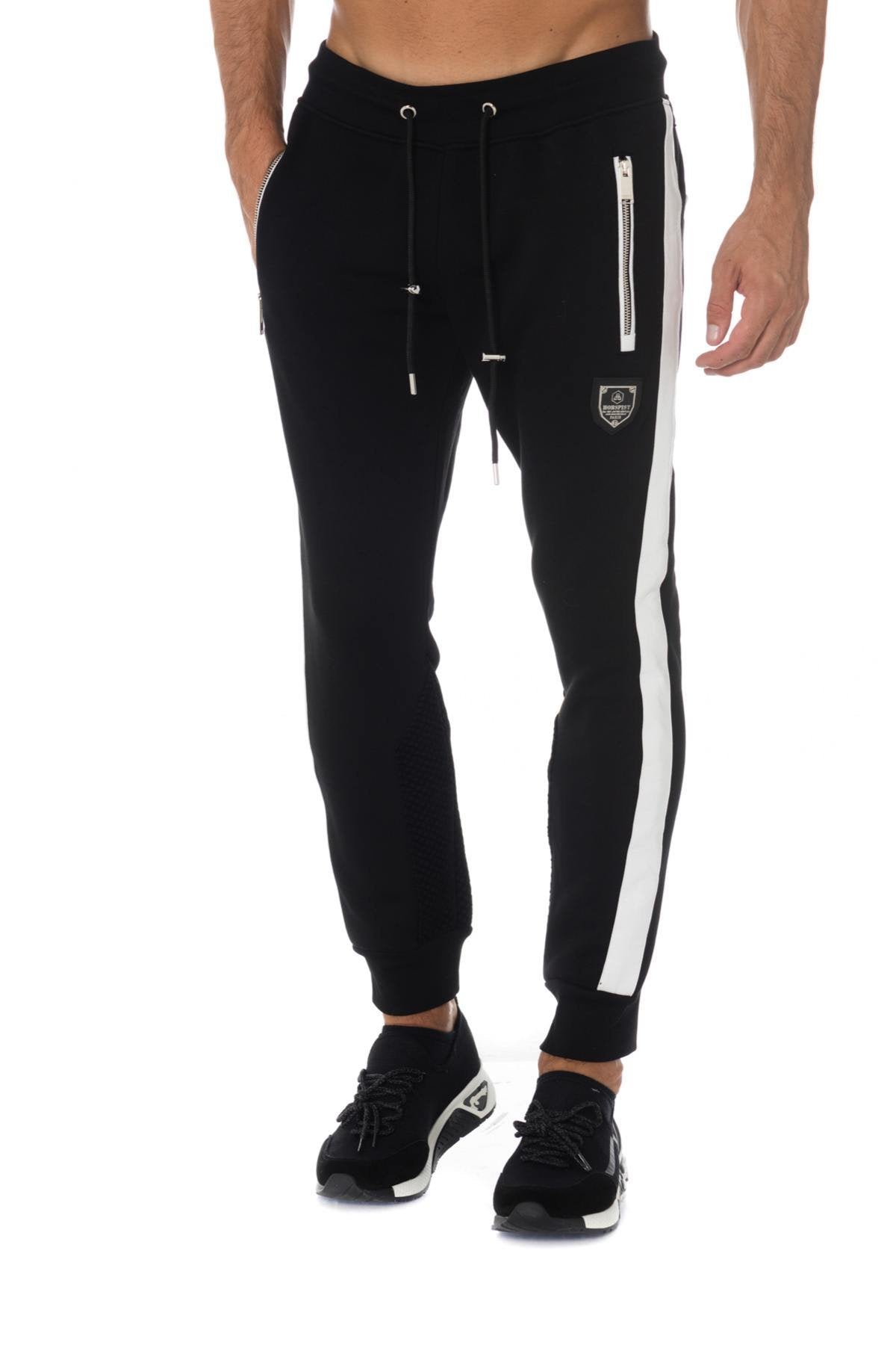 Black/White Horspist Joggers - Image n°1