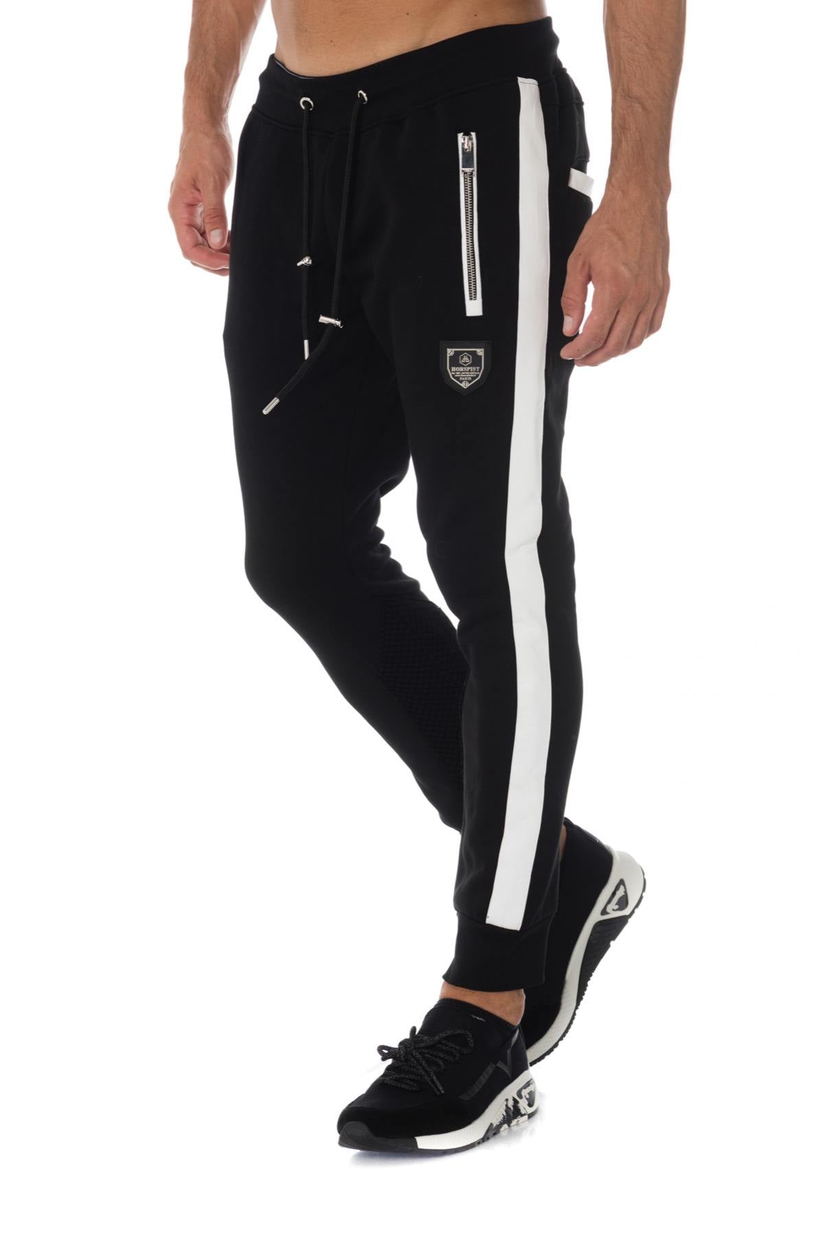 Black/White Horspist Joggers - Image n°6