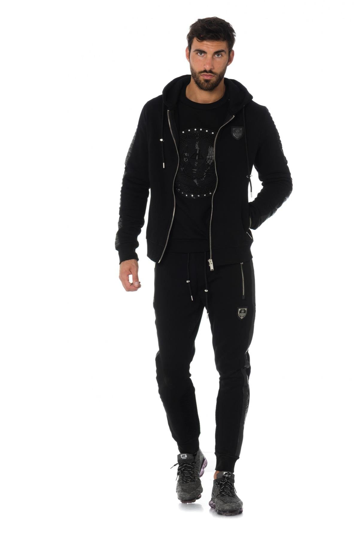 Horspist black jogging pants - Image n°5