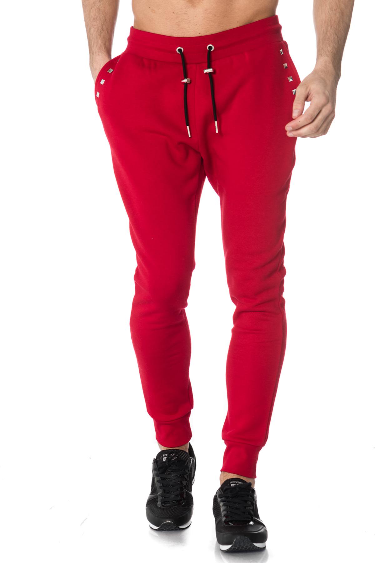 Horspist men's red jogging pants - Image n°1