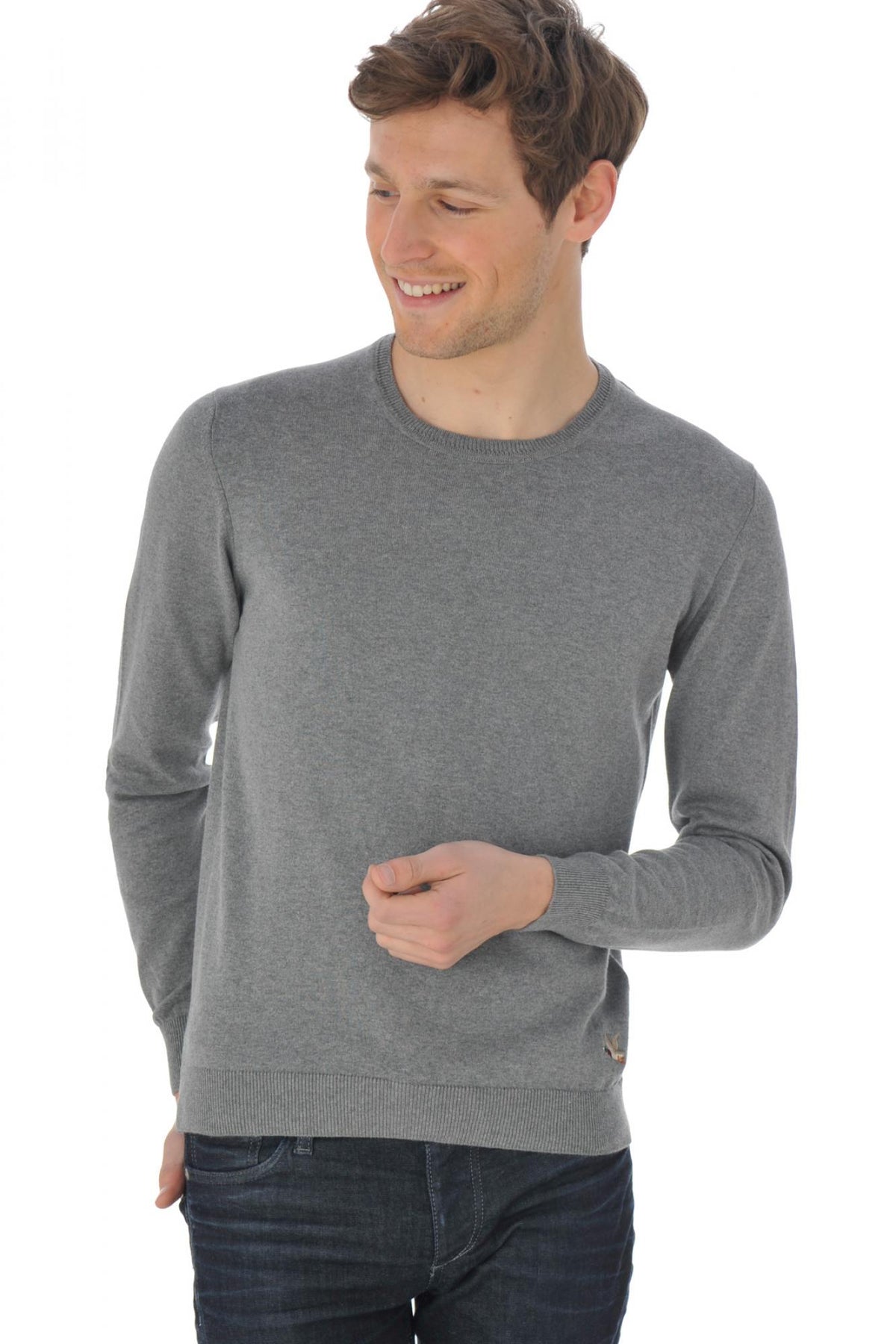 Chevignon long-sleeved round-neck sweater - Image n°1