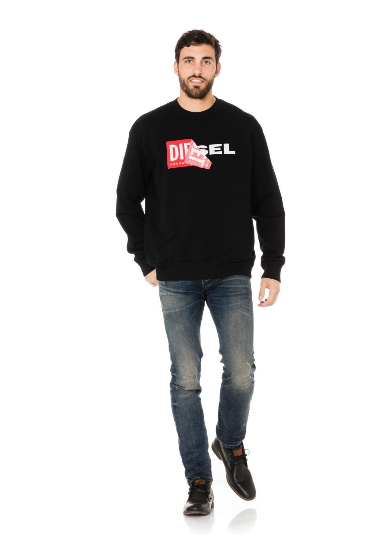 Diesel oversized men's sweatshirt - Image n°2