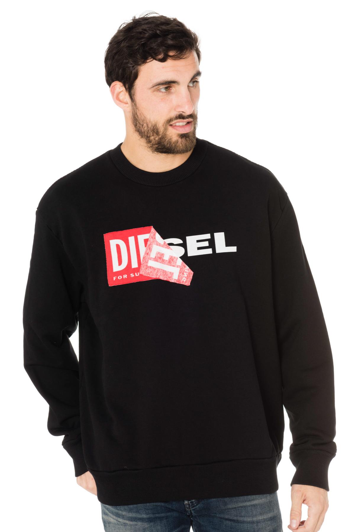 Diesel oversized men's sweatshirt - Image n°1