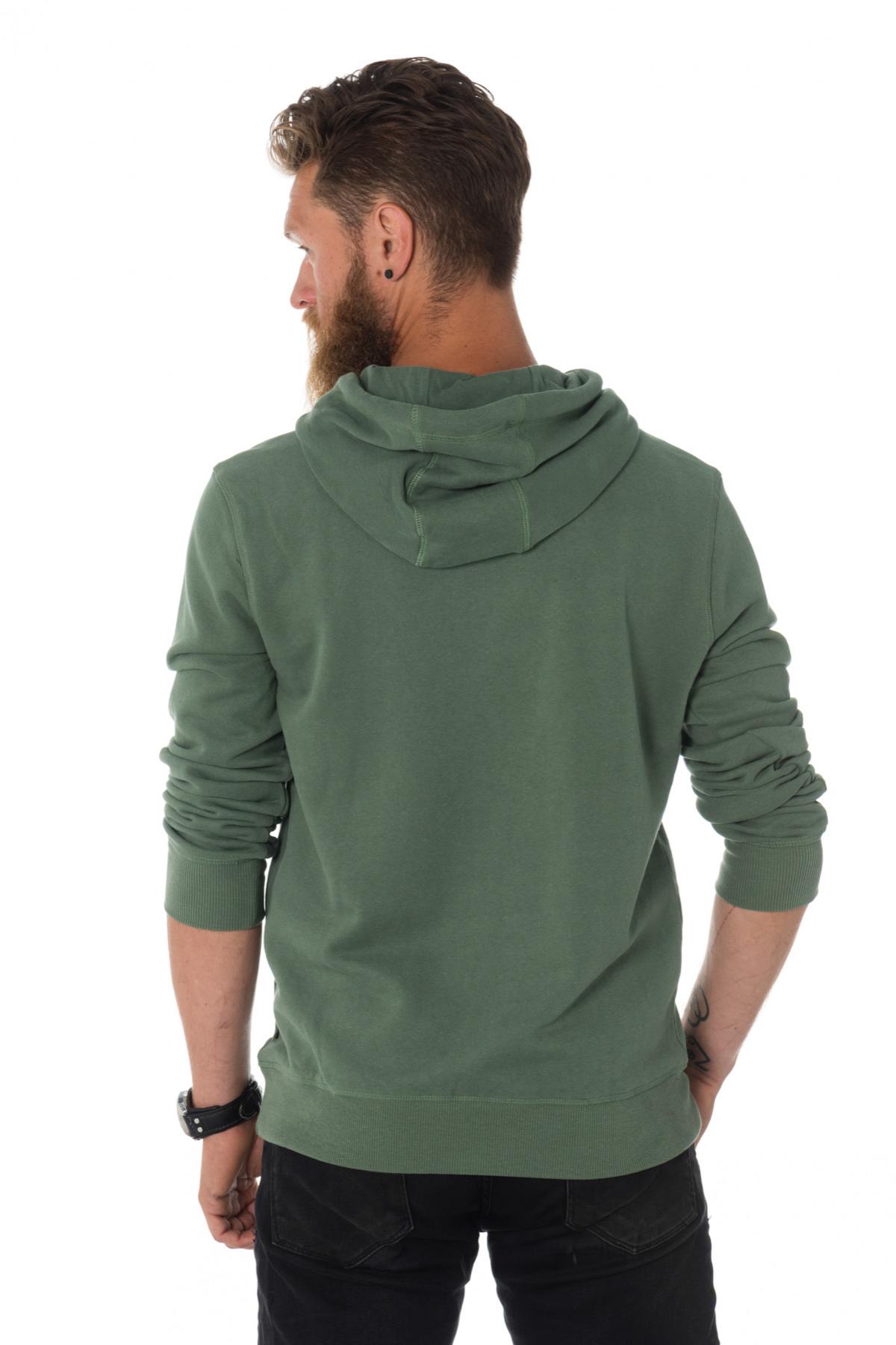 Kaporal green hooded sweatshirt - Image n°4