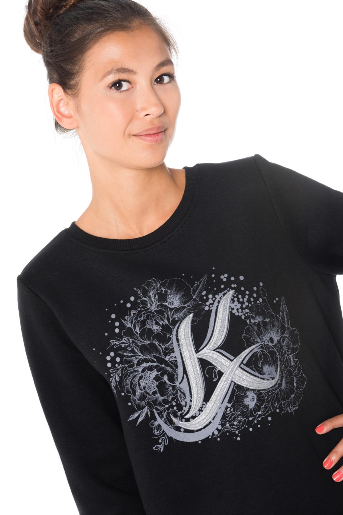 Kaporal women's black sweatshirt - Image n°4