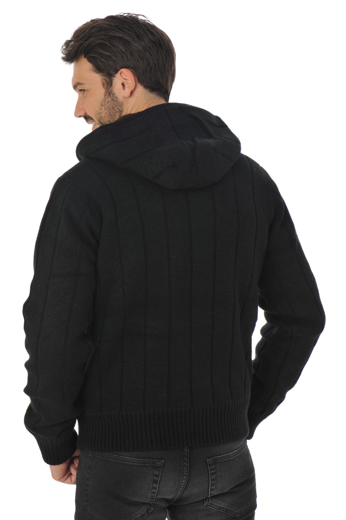 SCHOTT black zipped hooded vest - Image n°4