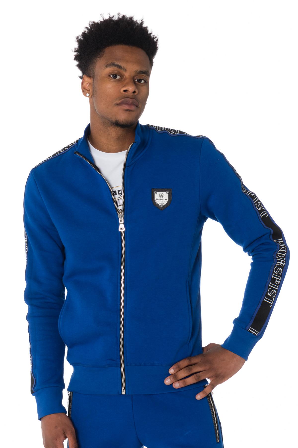  Royal blue Horspist zipped sweatshirt - Image n°5