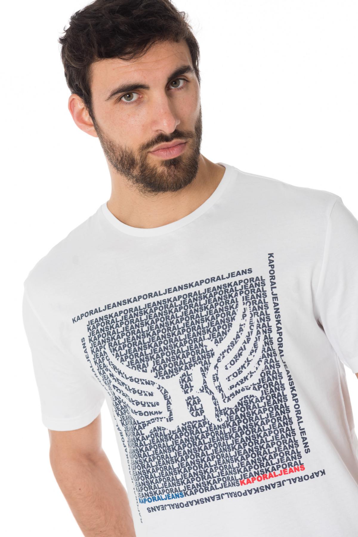 White t-shirt with logo - Image n°4